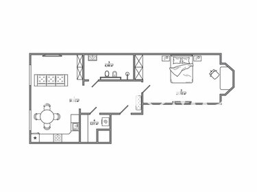 Квартира 67,5 м², 2-комнатная - изображение 1