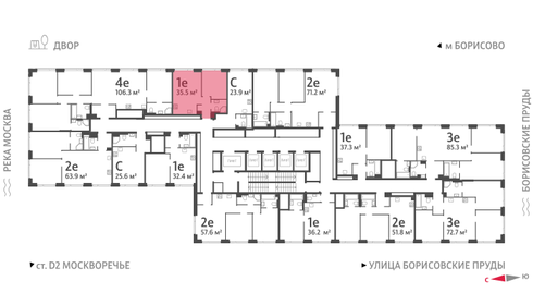 35,3 м², 1-комнатная квартира 15 705 394 ₽ - изображение 58