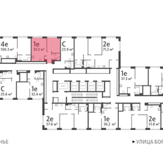 Квартира 35,5 м², 1-комнатная - изображение 3