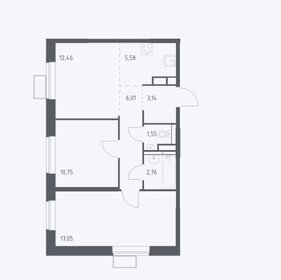 34,6 м², 1-комнатная квартира 8 650 000 ₽ - изображение 26