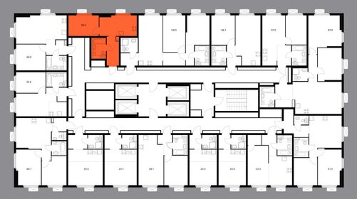 Квартира 30 м², 1-комнатная - изображение 2