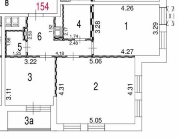 Квартира 58 м², 2-комнатная - изображение 1