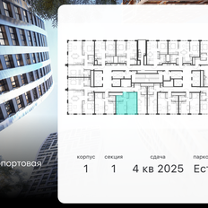 Квартира 34 м², 1-комнатная - изображение 3