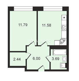98,9 м², 3-комнатная квартира 51 843 380 ₽ - изображение 32