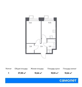 39,6 м², 1-комнатные апартаменты 8 900 000 ₽ - изображение 85