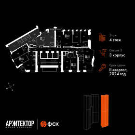 96 м², 3-комнатная квартира 31 300 000 ₽ - изображение 129