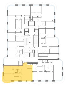 76,5 м², 3-комнатная квартира 37 490 000 ₽ - изображение 182