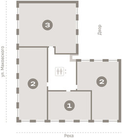 Квартира 109,2 м², 2-комнатная - изображение 2