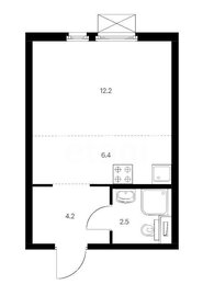 25,3 м², квартира-студия 9 750 000 ₽ - изображение 93
