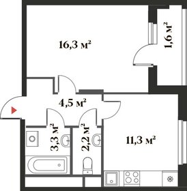 33,7 м², 1-комнатная квартира 9 300 000 ₽ - изображение 119