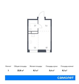 Квартира 35,9 м², 1-комнатная - изображение 1