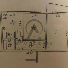 Квартира 52,3 м², 2-комнатная - изображение 3