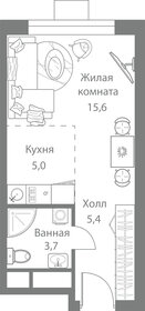 24,6 м², квартира-студия 7 200 000 ₽ - изображение 111