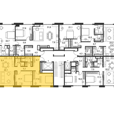 Квартира 88,2 м², 2-комнатные - изображение 2