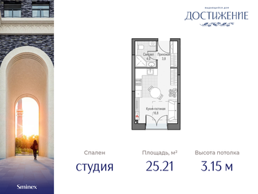 31 м², квартира-студия 20 010 000 ₽ - изображение 79