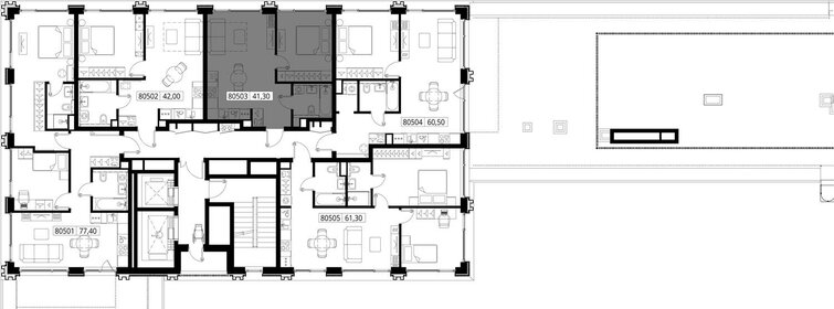 37,5 м², 1-комнатная квартира 10 200 000 ₽ - изображение 119