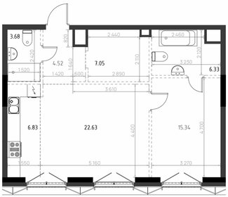 74 м², 2-комнатная квартира 18 686 792 ₽ - изображение 91