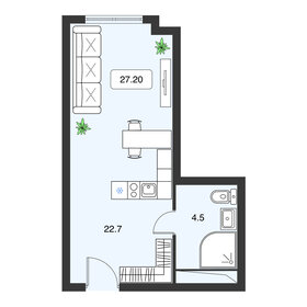 38 м², 1-комнатная квартира 15 000 000 ₽ - изображение 120