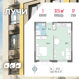 36,7 м², 1-комнатная квартира 14 150 000 ₽ - изображение 82