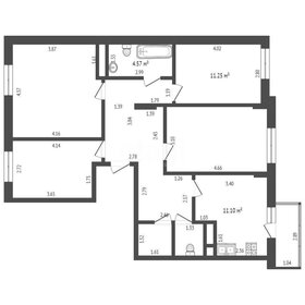 Квартира 91,1 м², 4-комнатная - изображение 1