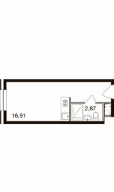 Квартира 19,8 м², студия - изображение 1