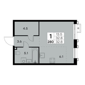 37,1 м², 1-комнатная квартира 9 499 999 ₽ - изображение 86