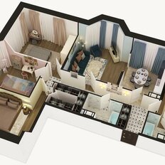 Квартира 126,2 м², 5-комнатная - изображение 3