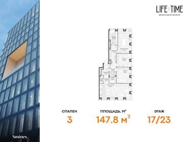 148 м², 4-комнатная квартира 143 350 000 ₽ - изображение 46