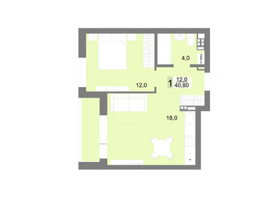 43,6 м², 2-комнатная квартира 4 800 000 ₽ - изображение 142