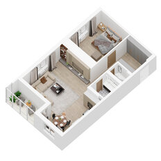 Квартира 79,5 м², 2-комнатная - изображение 3