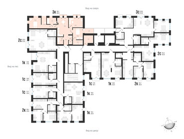 Квартира 83,6 м², 3-комнатная - изображение 2