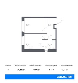 35,7 м², 1-комнатная квартира 8 500 000 ₽ - изображение 105