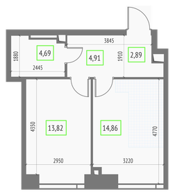 56 м², 3-комнатная квартира 14 999 999 ₽ - изображение 145