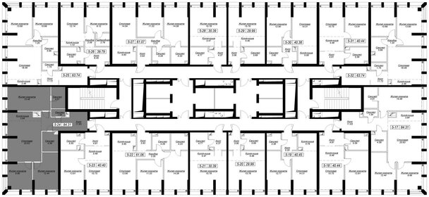 103 м², 3-комнатная квартира 63 351 152 ₽ - изображение 97