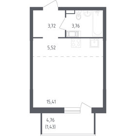 26,9 м², квартира-студия 7 000 000 ₽ - изображение 70