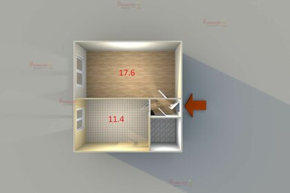 43,5 м², 1-комнатная квартира 3 090 000 ₽ - изображение 75