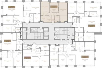 89,5 м², 2-комнатная квартира 118 299 000 ₽ - изображение 78