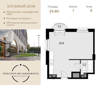 33 м², 1-комнатная квартира 13 700 000 ₽ - изображение 28