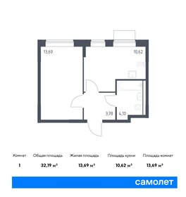 44,3 м², 2-комнатная квартира 9 700 000 ₽ - изображение 127