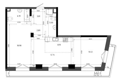 75,5 м², 2-комнатная квартира 21 619 570 ₽ - изображение 69