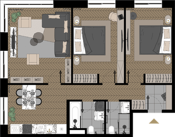96,2 м², 3-комнатная квартира 41 606 500 ₽ - изображение 106