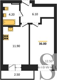 39,1 м², 1-комнатная квартира 7 600 000 ₽ - изображение 90