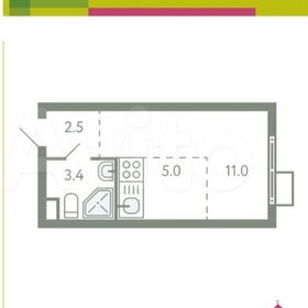 Квартира 21 м², студия - изображение 3