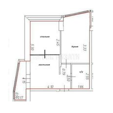 Квартира 42,2 м², 2-комнатная - изображение 2