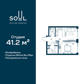 43 м², 1-комнатная квартира 22 433 100 ₽ - изображение 52