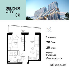 35 м², 1-комнатная квартира 12 980 000 ₽ - изображение 125