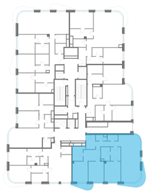 127,6 м², 3-комнатная квартира 61 248 000 ₽ - изображение 163