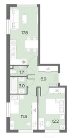 53,2 м², 2-комнатная квартира 17 212 116 ₽ - изображение 31