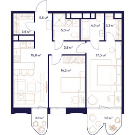 74,3 м², 2-комнатная квартира 37 572 900 ₽ - изображение 93