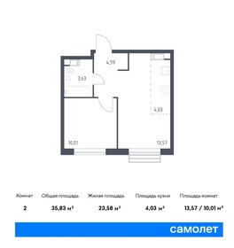 22,5 м², 1-комнатная квартира 9 250 000 ₽ - изображение 84